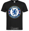 Мужская футболка Chelsea FC logo Черный фото