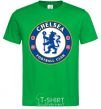 Мужская футболка Chelsea FC logo Зеленый фото