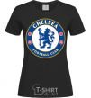 Women's T-shirt Chelsea FC logo black фото