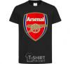 Kids T-shirt Arsenal logo black фото