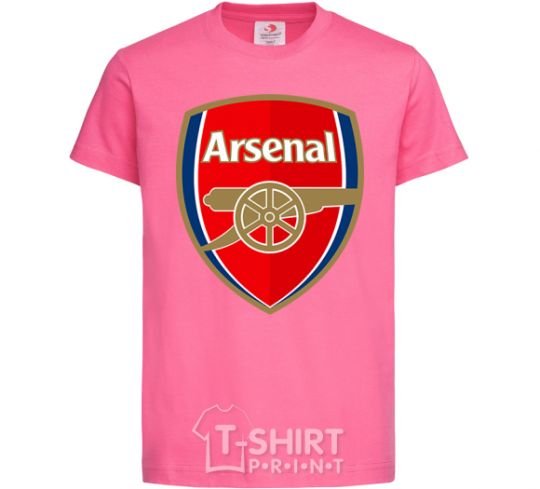 Kids T-shirt Arsenal logo heliconia фото