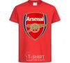 Детская футболка Arsenal logo Красный фото