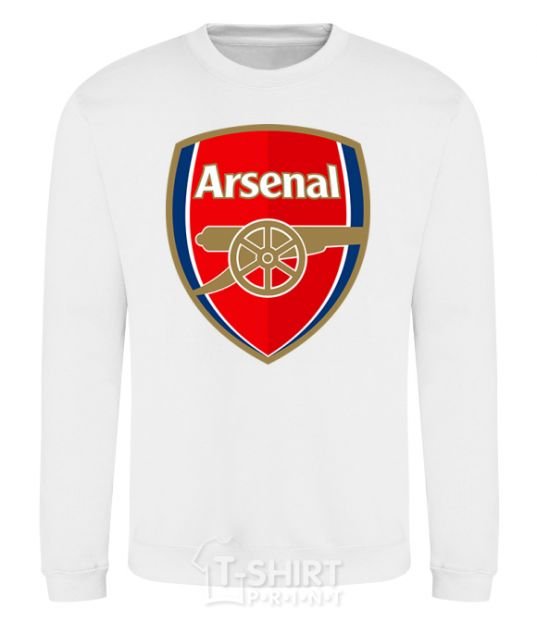 Свитшот Arsenal logo Белый фото