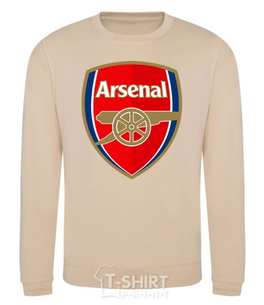 Свитшот Arsenal logo Песочный фото