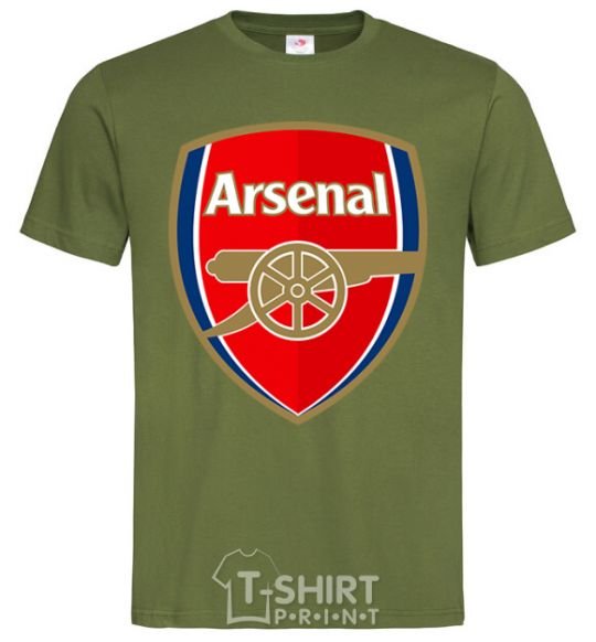 Men's T-Shirt Arsenal logo millennial-khaki фото