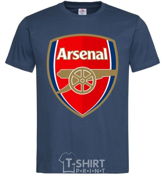 Men's T-Shirt Arsenal logo navy-blue фото