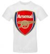 Men's T-Shirt Arsenal logo White фото