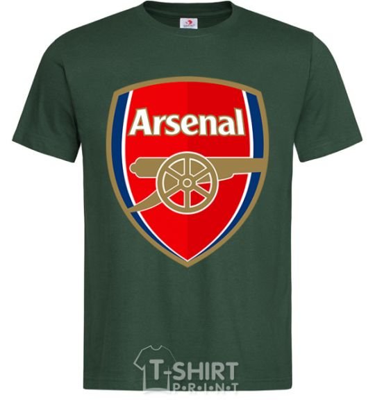 Мужская футболка Arsenal logo Темно-зеленый фото