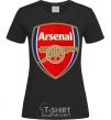 Women's T-shirt Arsenal logo black фото