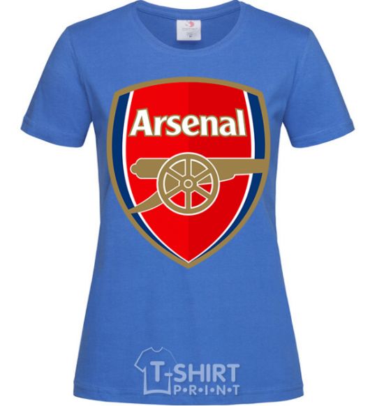 Women's T-shirt Arsenal logo royal-blue фото