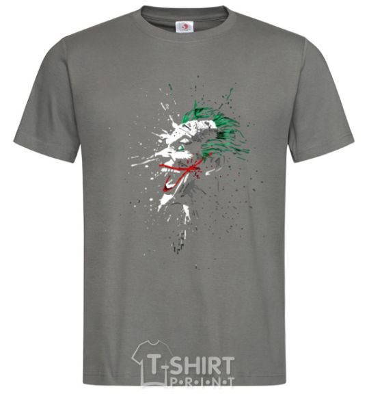 Men's T-Shirt Joker splash dark-grey фото