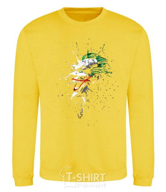 Sweatshirt Joker splash yellow фото