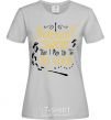 Women's T-shirt I solemnly swear that i am up to no good grey фото