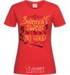 Women's T-shirt I solemnly swear that i am up to no good red фото