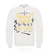 Sweatshirt I solemnly swear that i am up to no good White фото