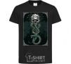 Kids T-shirt The mark of death black фото