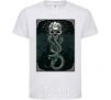 Kids T-shirt The mark of death White фото