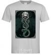 Men's T-Shirt The mark of death grey фото