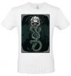 Men's T-Shirt The mark of death White фото