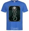 Men's T-Shirt The mark of death royal-blue фото