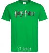 Men's T-Shirt Harry Potter logo kelly-green фото