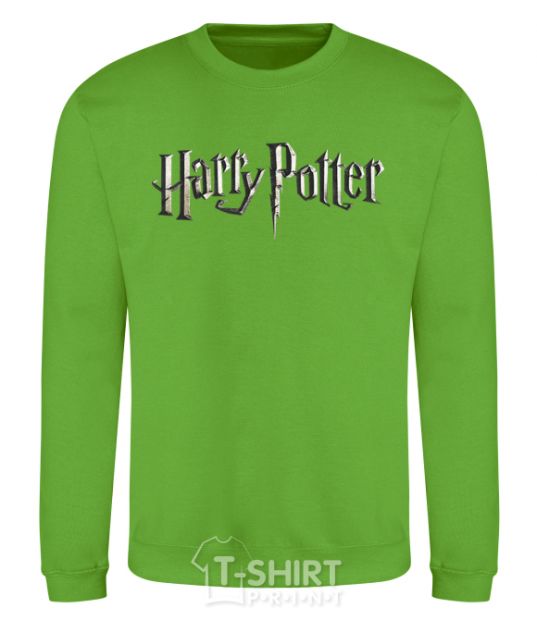 Sweatshirt Harry Potter logo orchid-green фото