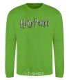 Sweatshirt Harry Potter logo orchid-green фото