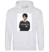 Men`s hoodie The boy who lived sport-grey фото