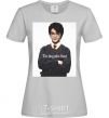 Women's T-shirt The boy who lived grey фото