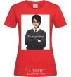 Women's T-shirt The boy who lived red фото