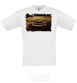 Kids T-shirt the Power Ring White фото