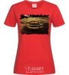 Women's T-shirt the Power Ring red фото