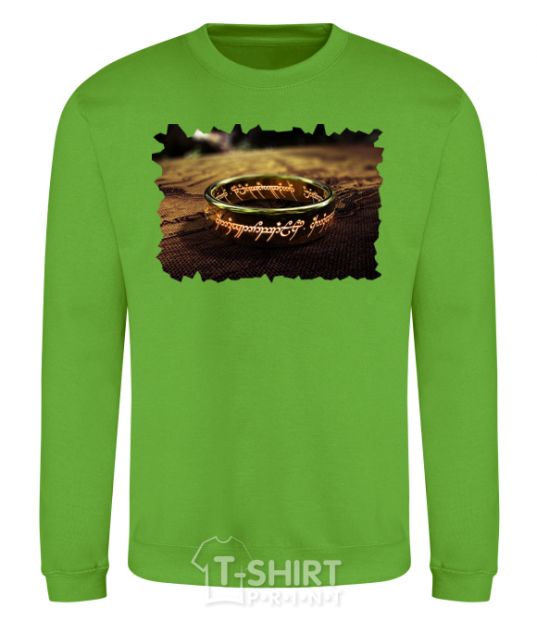 Sweatshirt the Power Ring orchid-green фото