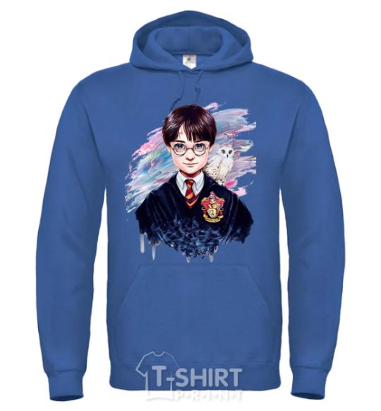 Men`s hoodie Harry Potter art royal фото