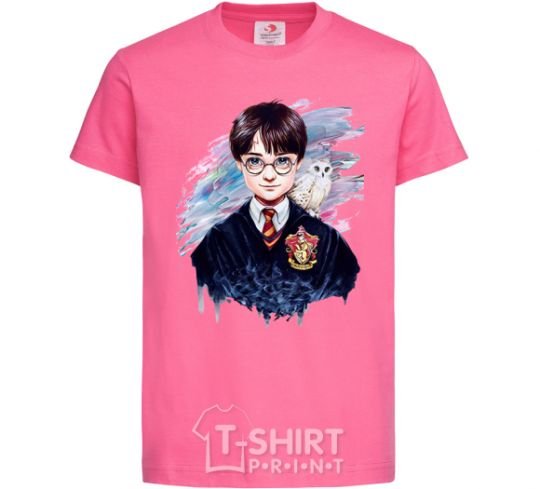 Kids T-shirt Harry Potter art heliconia фото
