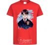 Kids T-shirt Harry Potter art red фото