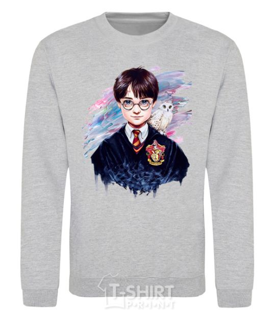 Sweatshirt Harry Potter art sport-grey фото