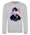 Sweatshirt Harry Potter art sport-grey фото