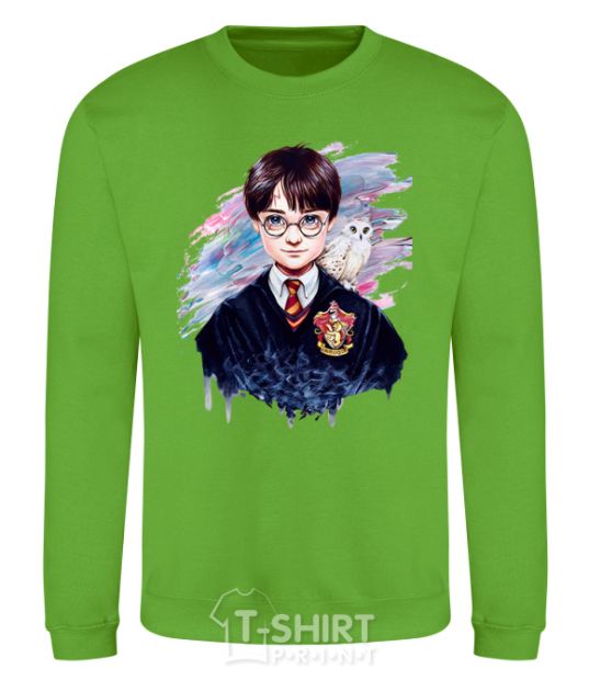 Sweatshirt Harry Potter art orchid-green фото