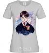 Women's T-shirt Harry Potter art grey фото