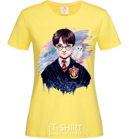 Women's T-shirt Harry Potter art cornsilk фото