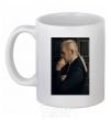 Ceramic mug Lucius White фото