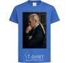 Kids T-shirt Lucius royal-blue фото