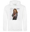 Men`s hoodie Hermione Granger White фото