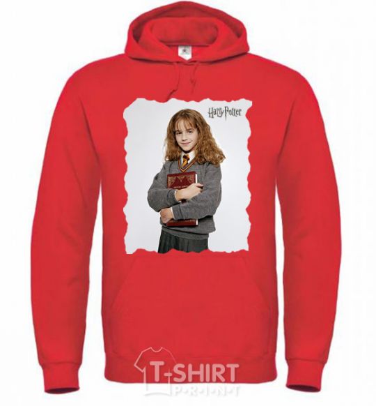 Men`s hoodie Hermione Granger bright-red фото