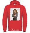 Men`s hoodie Hermione Granger bright-red фото