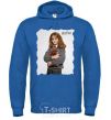 Men`s hoodie Hermione Granger royal фото