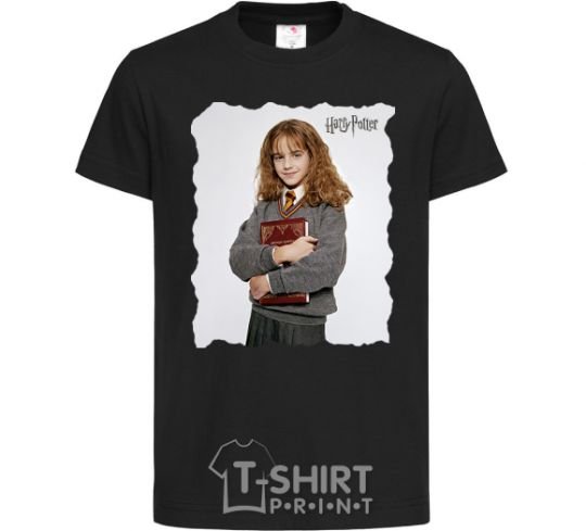 Kids T-shirt Hermione Granger black фото