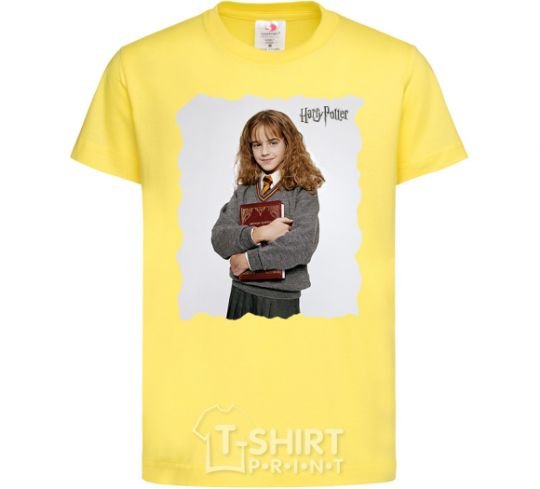 Kids T-shirt Hermione Granger cornsilk фото