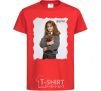 Kids T-shirt Hermione Granger red фото